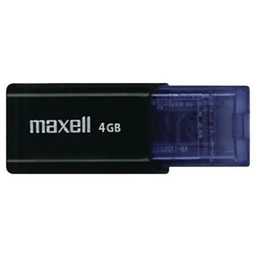 USB στικάκι MAXELL FLIX, USB 2.0, 4GB, Μαύρο - 2