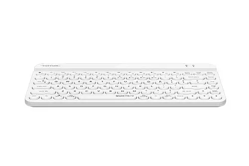 Безжична клавиатура A4tech Fstyler FBK30, Bluetooth, 2.4G, Стойка за телефон, Кирилизирана, Бяла - image 1