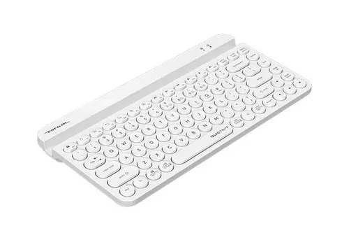 Безжична клавиатура A4tech Fstyler FBK30, Bluetooth, 2.4G, Стойка за телефон, Кирилизирана, Бяла - image 3