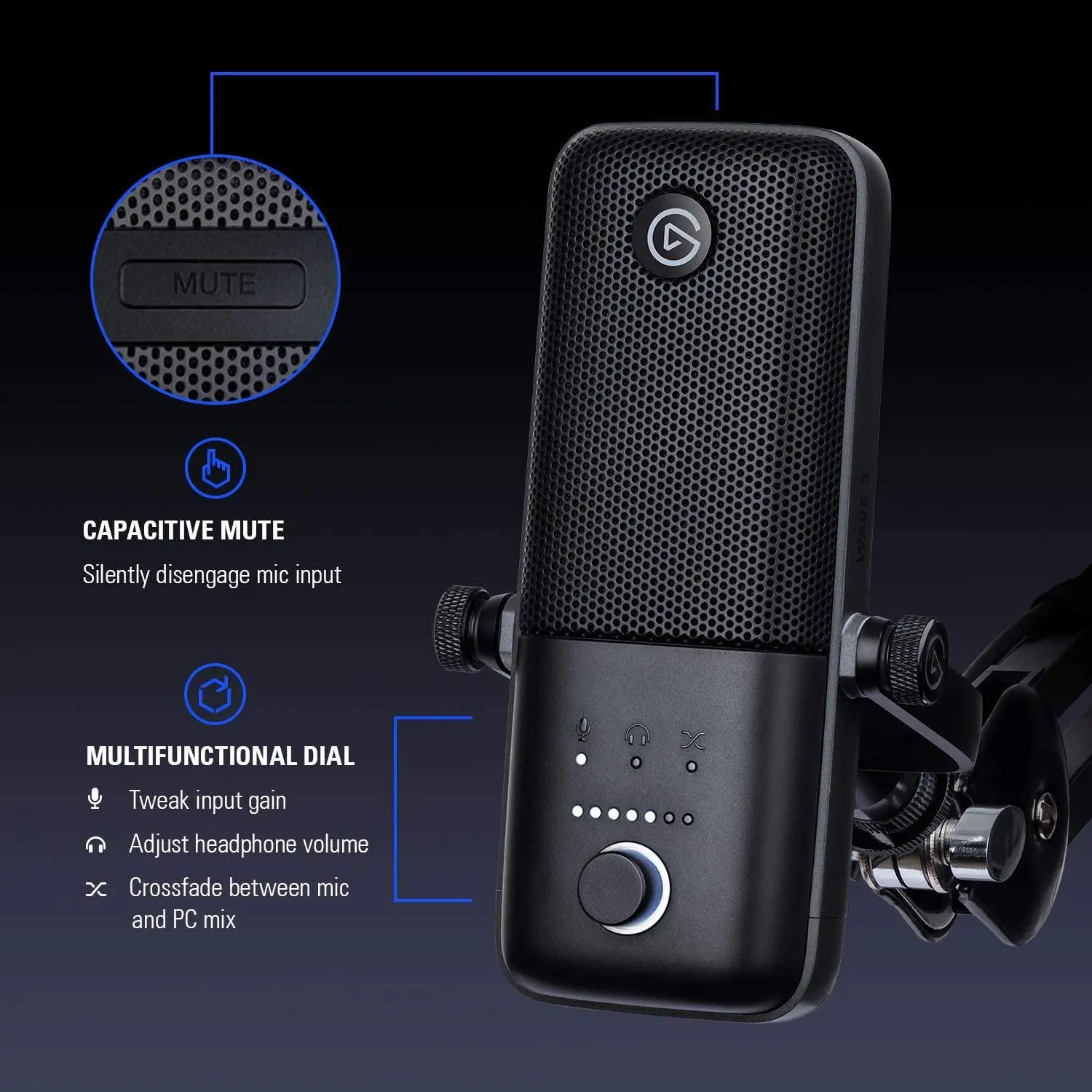 Microfon de birou Elgato Wave 3 - image 2