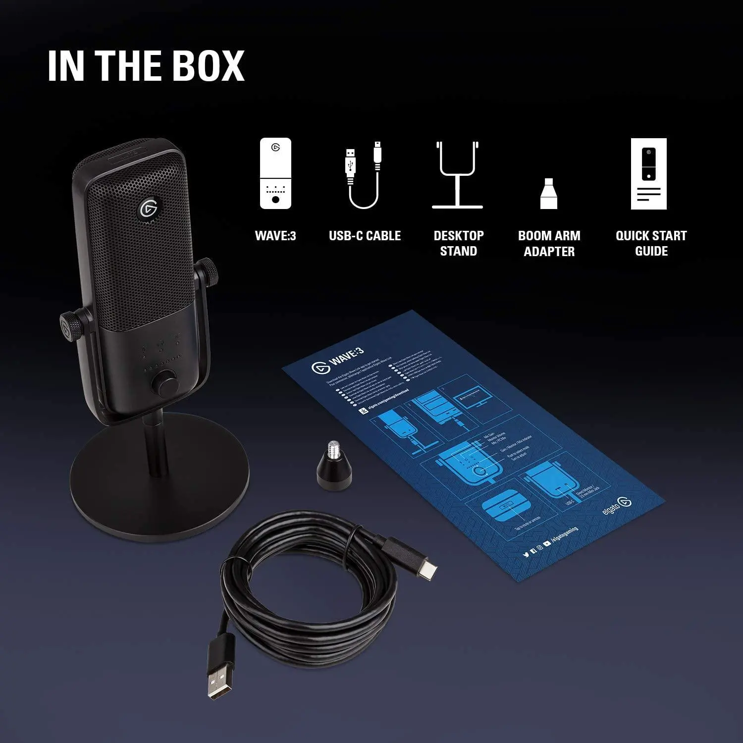 Microfon de birou Elgato Wave 3 - image 9