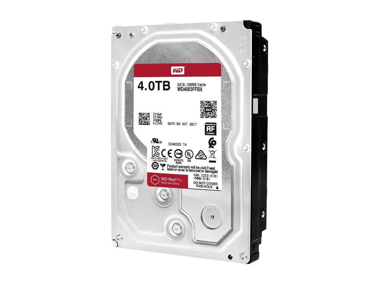 Твърд диск, Western Digital Red Pro NAS 4 TB - SATA 6Gb/s 7200 rpm 128MB - image 2