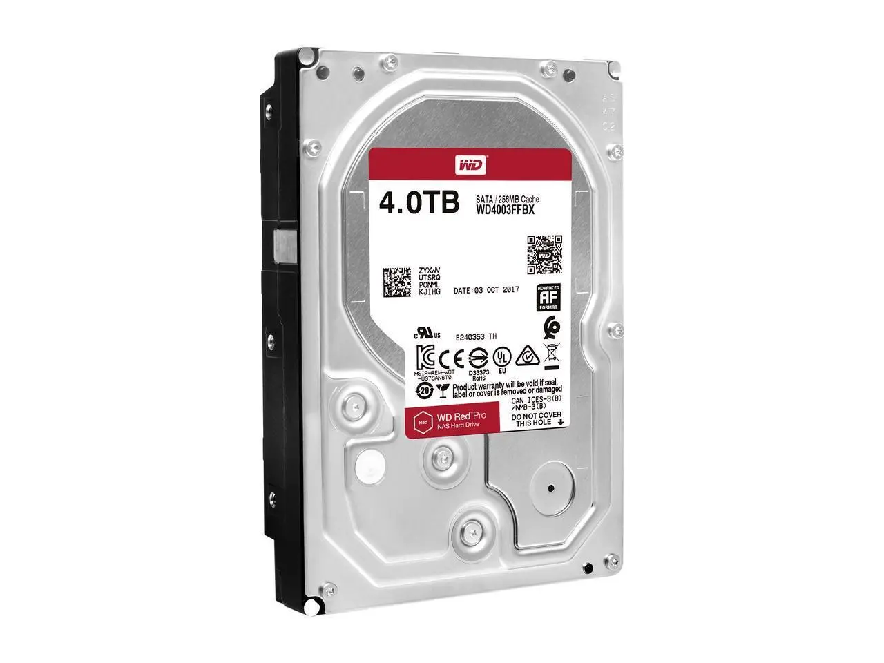 Твърд диск, Western Digital Red Pro NAS 4 TB - SATA 6Gb/s 7200 rpm 128MB - image 3