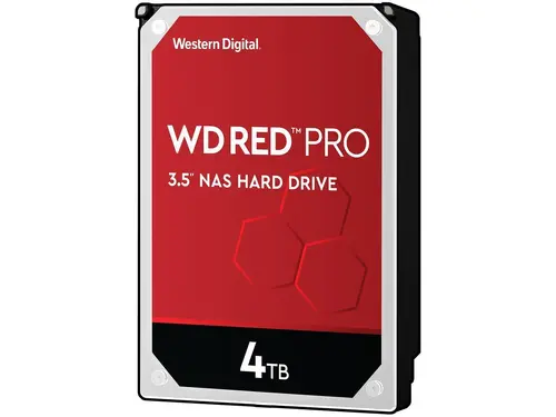 Твърд диск, Western Digital Red Pro NAS 4 TB - SATA 6Gb/s 7200 rpm 128MB