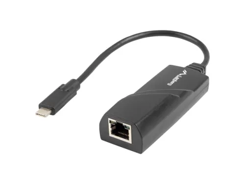 Адаптер, Lanberg USB type-c 3.1 LAN adapter 1GB