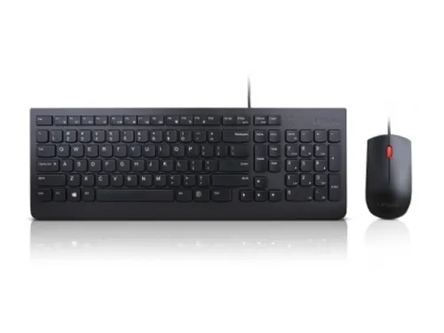 Комплект, Lenovo Essential Wired Keyboard and Mouse Combo - Bulgarian