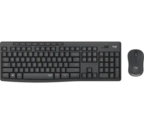 Комплект, Logitech MK295 Silent Wireless Combo - GRAPHITE - US INTL - 2.4GHZ - INTNL