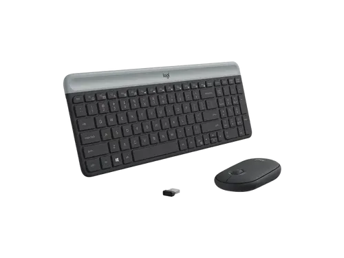 Σετ, Logitech Slim Wireless Keyboard and Mouse Combo MK470 - GRAPHITE - 2