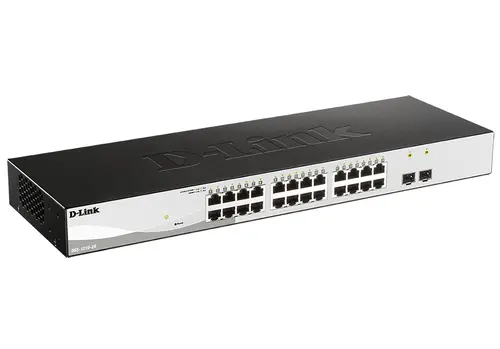 Комутатор, D-Link 26-Port Gigabit Smart Switch with 2 SFP ports - image 1