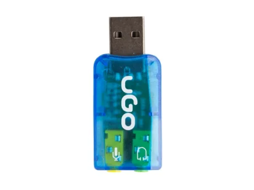 Аудио карта, uGo Sound card UKD-1085 USB - image 2