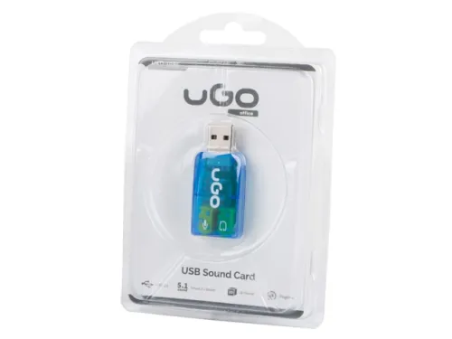 Аудио карта, uGo Sound card UKD-1085 USB - image 3