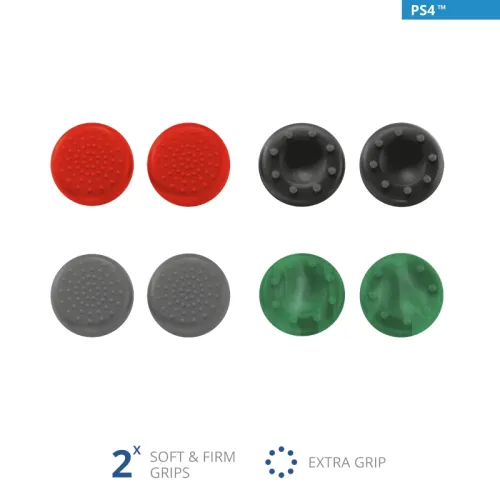 Калъф, TRUST GXT 262 Thumb Grips 8-pack PS4