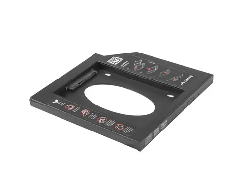 Шаси, Lanberg slim mounting frame for 2.5" drive to 5.25" / 9.5 mm bay - image 1