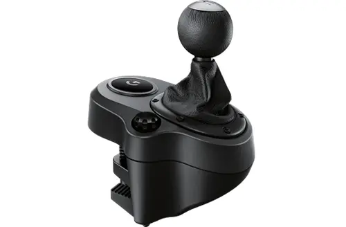 Schimbător de viteze, Logitech G Shifter, Șase viteze, pentru volane G923, G29 ȘI G920 Racing Wheels, Oțel, Piele - 2