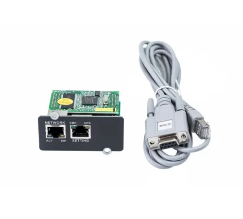 Аксесоар, ABB Mini Winpower SNMP Card For PowerValue 11T G2 1-3k only. Includes SPS software. Supports SNMP