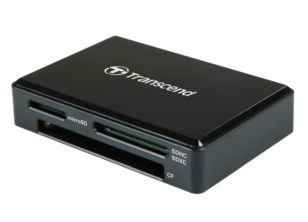 Cititor de carduri, Transcend USB3.1 Gen1 Card Reader, Type C - image 1