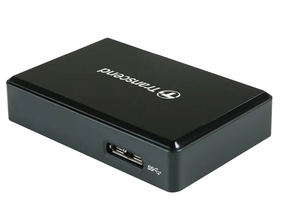 Cititor de carduri, Transcend USB3.1 Gen1 Card Reader, Type C - image 2