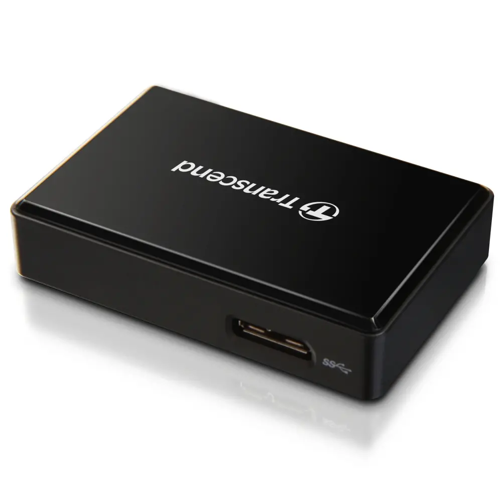 Καρταναγνώστης, Transcend All-in-1 Multi Memory Card Reader, USB 3.0/3.1 Gen 1, Μαύρο - image 1