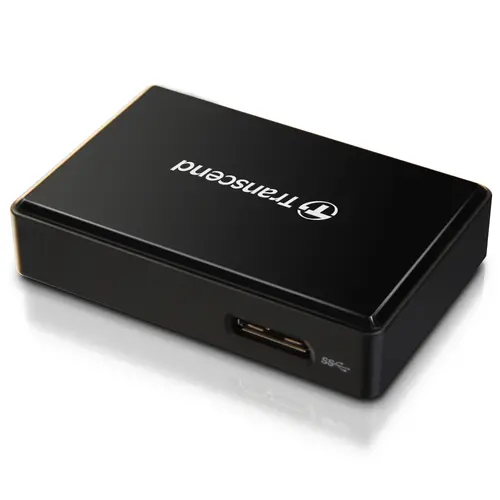 Καρταναγνώστης, Transcend All-in-1 Multi Memory Card Reader, USB 3.0/3.1 Gen 1, Μαύρο - 2
