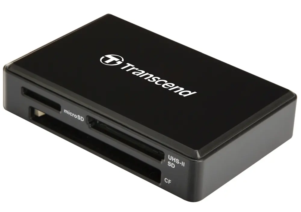 Cititor de carduri, Transcend All-in-1 UHS-II Multi Card Reader, USB 3.1 Gen 1 - image 1
