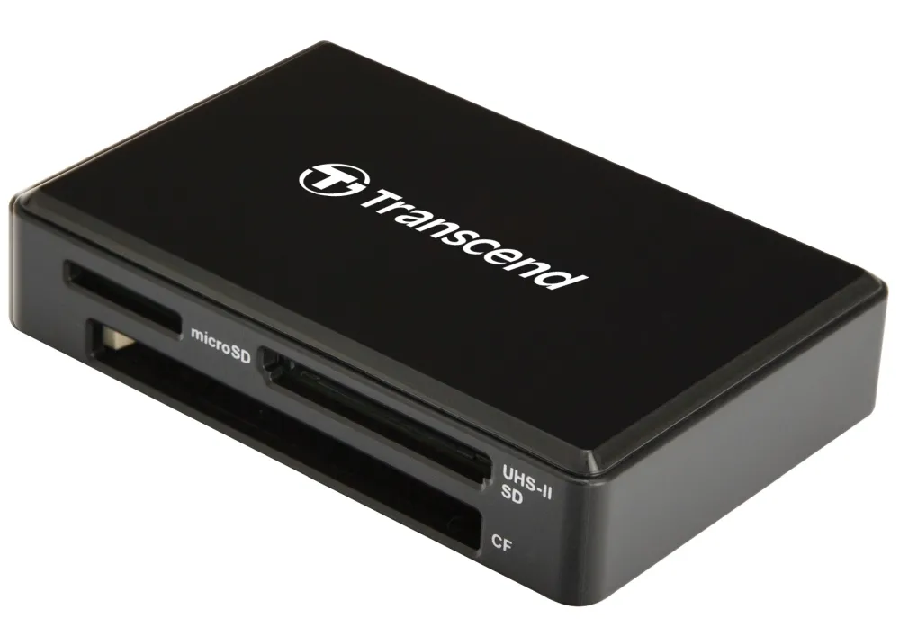 Четец за карти, Transcend All-in-1 UHS-II Multi Card Reader, USB 3.1 Gen 1 - image 1