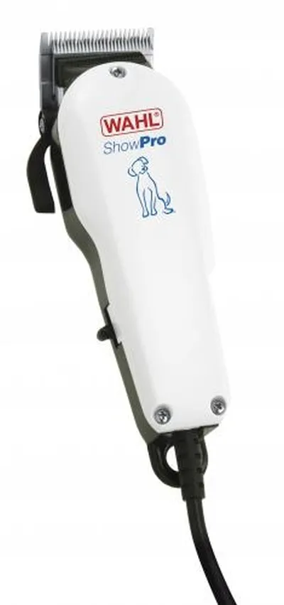 Машинка за подстригване на домашен любимец, Wahl 09265-2016, ShowPro, Corded Animal Clipper, Powerful and quiet clipping with taper lever, 4 guide combs and accessories
