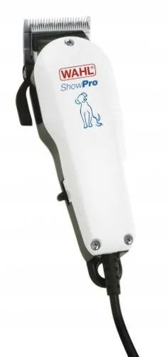 Машинка за подстригване на домашен любимец, Wahl 09265-2016, ShowPro, Corded Animal Clipper, Powerful and quiet clipping with taper lever, 4 guide combs and accessories