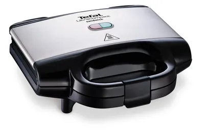 Сандвич мейкър, Tefal SM157236 Ultracompact white, grill plate, 700W, on/off, ready-cook button, LED