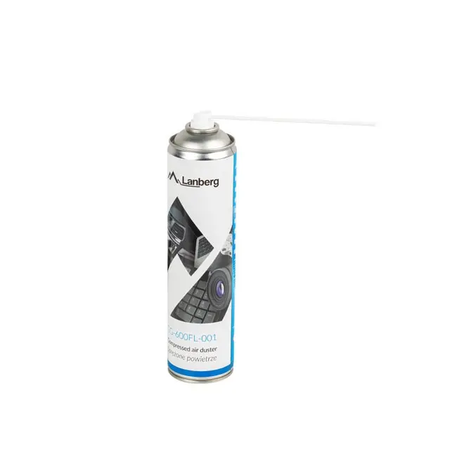 Спрей под налягане, Lanberg Compressed Air Duster 600 ml - image 1