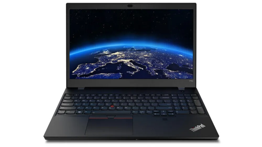 Лаптоп, Lenovo ThinkPad P15v Intel Core i7-10750H (2.6GHz up to 5GHz, 12MB), 32GB DDR4 2933MHz, 1TB SSD, 15.6" UHD (3840x2160) IPS AG, NVIDIA Quadro P620/4GB, WLAN, BT, 720p&IR Cam, Backlit KB, FPR, SCR, Black, 6 cell, Win 10 Pro, 3Y - image 1