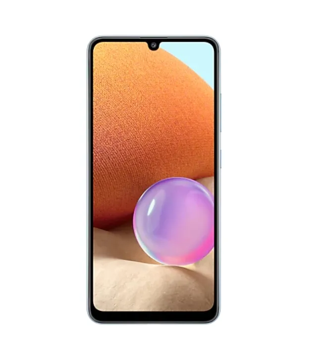Мобилен телефон, Samsung SM-A325 GALAXY A32 128 GB, Octa-Core (2x2.0 GHz, 6x1.8 GHz), 4GB RAM, 6.4" 1080x2400 90 Hz Super AMOLED, 64.0 MP + 8.0 MP + 5.0 MP + 5.0 MP, 5000 mAh, 4G, Dual SIM, Blue