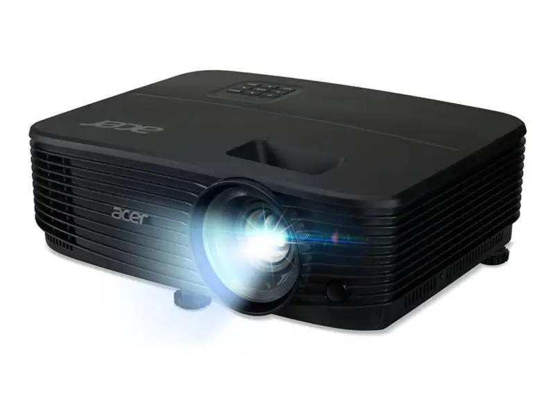 Мултимедиен проектор, Acer Projector X1123HP, DLP, SVGA (800x600), 4000 ANSI Lumens, 20000:1, 3D, HDMI, VGA, RCA, Audio in, Audio out, VGA out, Speaker 3W, Bluelight Shield, LumiSense, 3D, 2.4kg, Lamp life up to 15000 hours, Black - image 1
