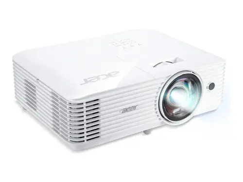 Proiector multimedia, Acer Projector S1286Hn, DLP, Short Throw, XGA (1024x768), 3500 ANSI Lumens, 20000:1, 3D, HDMI, VGA, LAN, RCA, Audio in, Audio - 3
