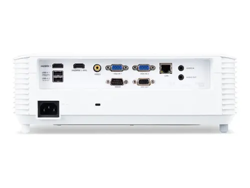 Мултимедиен проектор, Acer Projector S1286Hn, DLP, Short Throw, XGA (1024x768), 3500 ANSI Lumens, 20000:1, 3D, HDMI, VGA, LAN, RCA, Audio in, Audio out, VGA out, DC Out (5V/1A, USB-A), Speaker 16W, Bluelight Shield, 3.1kg, White - image 4