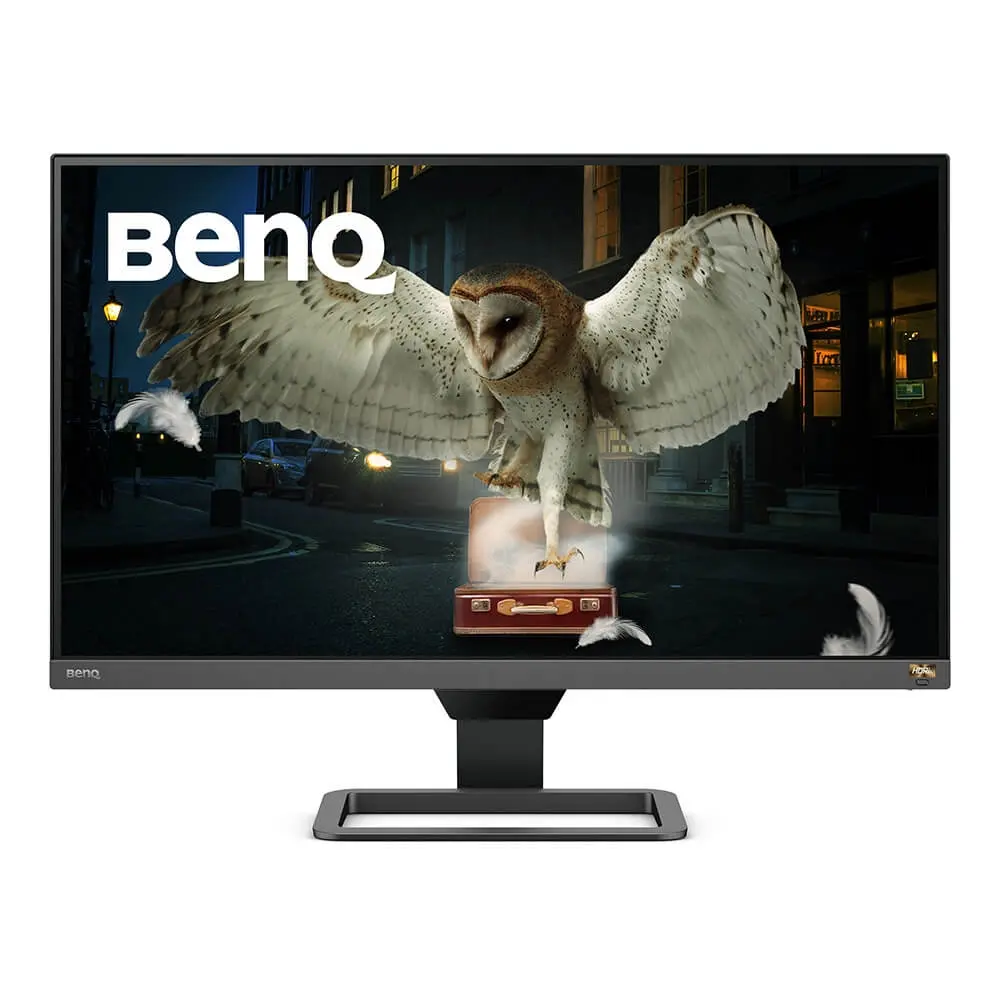 Монитор, BenQ EW2780Q, 27" IPS, HDRi, 5ms, 2560x1440 2K QHD, 99% sRGB, Super Resolution, Smart focus, Flicker-free, B.I.+, LBL, 1000:1, DCR 20M:1, 8bit, 350 cd/m, HDMI (v2.0) x2, DisplayPort (DP), treVolo Speakers 5W x2, Tilt, Vesa 100x100, Bezel-less, Black - image 2