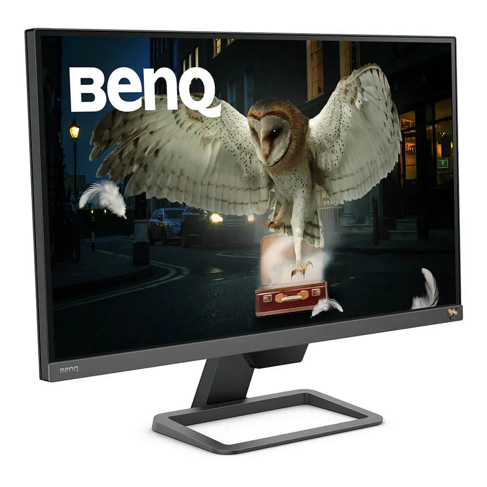 Монитор, BenQ EW2780Q, 27" IPS, HDRi, 5ms, 2560x1440 2K QHD, 99% sRGB, Super Resolution, Smart focus, Flicker-free, B.I.+, LBL, 1000:1, DCR 20M:1, 8bit, 350 cd/m, HDMI (v2.0) x2, DisplayPort (DP), treVolo Speakers 5W x2, Tilt, Vesa 100x100, Bezel-less, Black - image 4