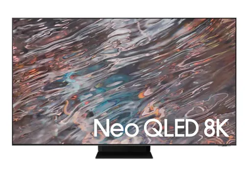 Телевизор, Samsung 65'' 65QN800A Neo QLED 8K FLAT, SMART, 4800 PQI, Dual LED, Direct Full Array 8x, Micro Dimming, Quantum HDR 2000, HDR 10+, Dolby Digital Plus, Q-Symphony, Mirroring, Bixby, Bluetooth 5.2, Wi-Fi 6, 4xHDMI, 3xUSB, Frameless, Tizen, Black