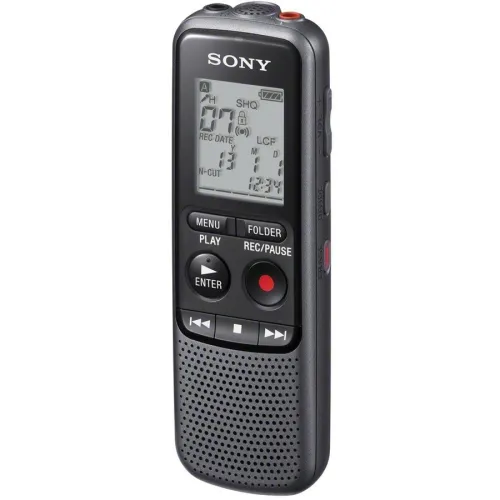 Диктофон, Sony ICD-PX240, 4GB, PC Link, VOR, MP3 play, black