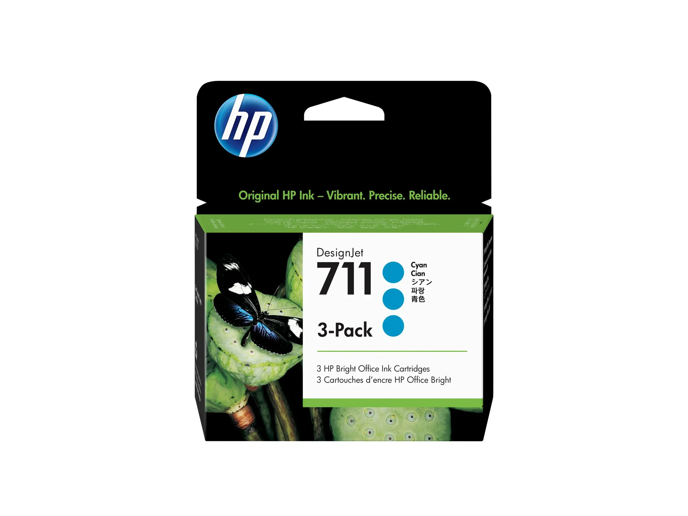 Consumabil, HP 711 3-pack 29-ml Cyan cartușe de cerneală