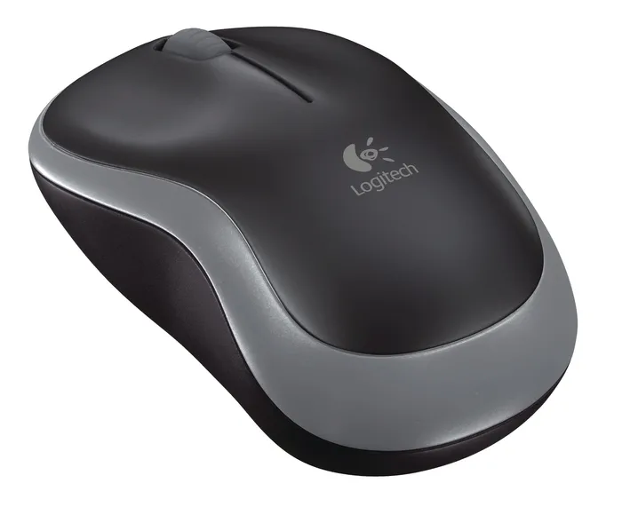 Мишка, Logitech Wireless Mouse M185 Swift Grey - image 1