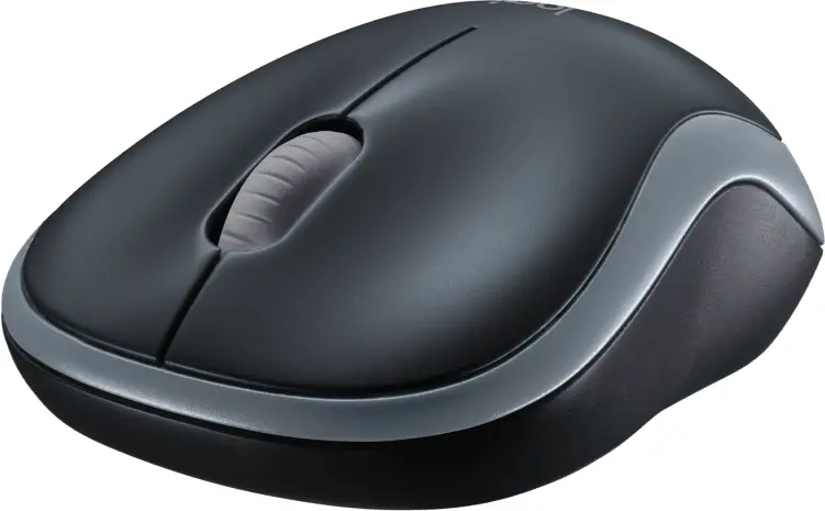 Mouse, Logitech Wireless Mouse M185 Swift Grey - image 3