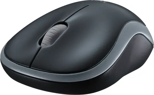 Mouse, Logitech Wireless Mouse M185 Swift Grey - 4