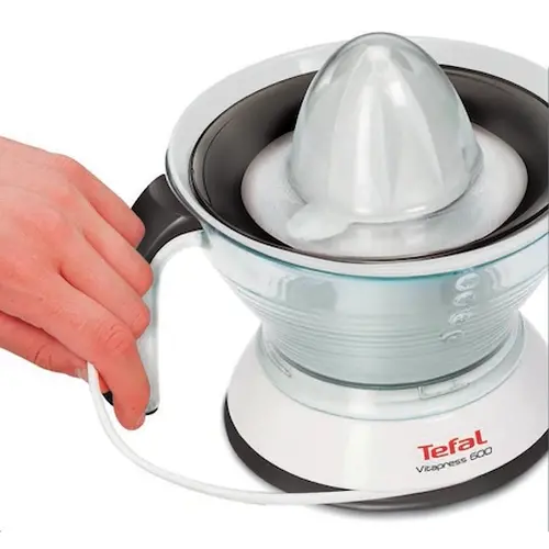 Storcător de citrice, Tefal ZP300138, Storcător, 25W, Cană pentru suc 0.6 litri, 2 filtre, Rotație reversibilă - 3