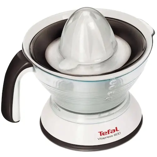 Storcător de citrice, Tefal ZP300138, Storcător, 25W, Cană pentru suc 0.6 litri, 2 filtre, Rotație reversibilă