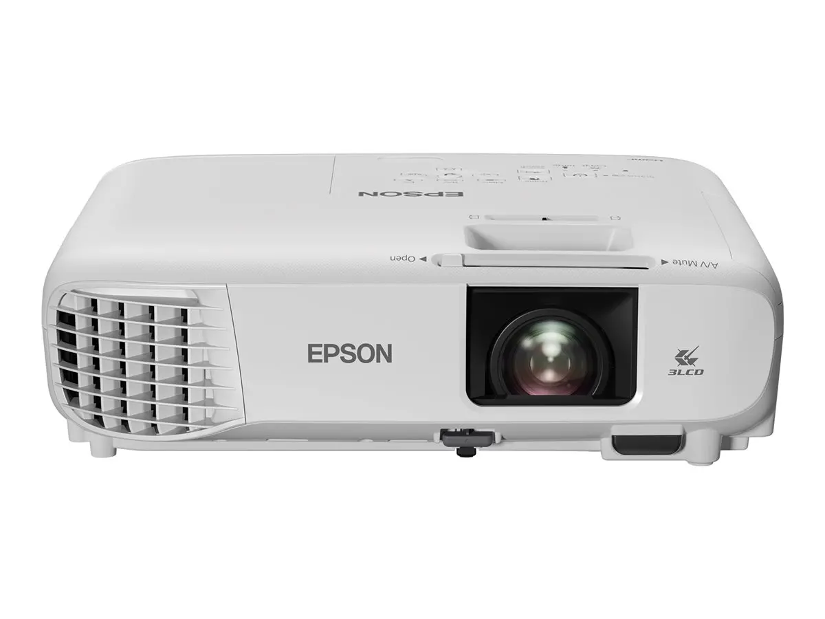 Мултимедиен проектор, Epson EB-FH06, Full HD 1080p (1920 x 1080, 16:9), 3 500 ANSI lumens, 16 000:1, USB, 2x HDMI, VGA, Wireless 802.11b/g/n (optional), Lamp warr: 12 months or 1000 h, White - image 3
