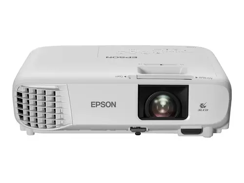 Мултимедиен проектор, Epson EB-FH06, Full HD 1080p (1920 x 1080, 16:9), 3 500 ANSI lumens, 16 000:1, USB, 2x HDMI, VGA, Wireless 802.11b/g/n (optional), Lamp warr: 12 months or 1000 h, White - image 3