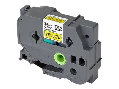 Consumabil, Brother TZe-651 bandă negru pe galben, laminată, 24mm - Eco - image 1