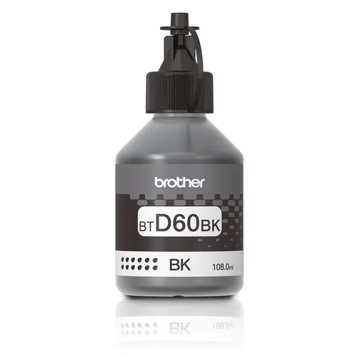 Consumabil, Brother BT-D60 Black Sticlă de cerneală - 1