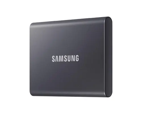 Твърд диск, Samsung Portable SSD T7 2TB, USB 3.2, Read 1050 MB/s Write 1000 MB/s, Titan Gray - image 1
