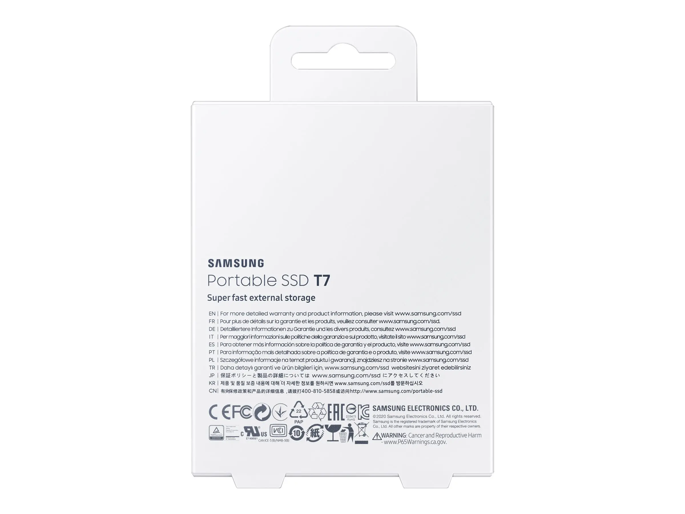 Твърд диск, Samsung Portable SSD T7 2TB, USB 3.2, Read 1050 MB/s Write 1000 MB/s, Titan Gray - image 3